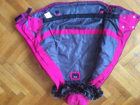 Dívčí zimní bunda zn. loap vel. 134, loap,134