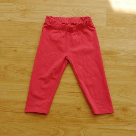 Ruzove 3/4 leginy vel.122/128, pepperts,122