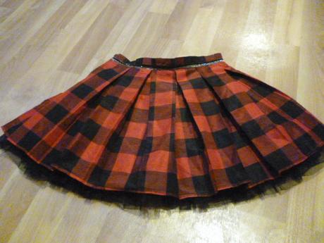 Kostkatá sukně vel.6-7, george,122