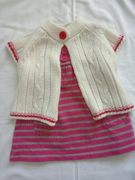 Šatičky s vestičkou/svetříkem, f&f,62