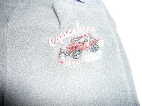 Flaušové kalhoty vel.98, 98