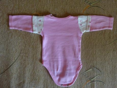 Body růžové s dl. r., vel. 50/56, ewa,56