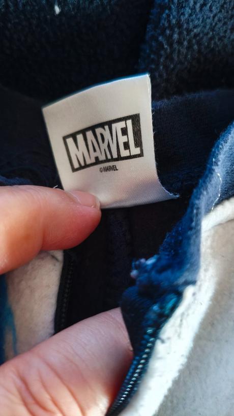 Overal fleece avengers pro kluka, marvel,110
