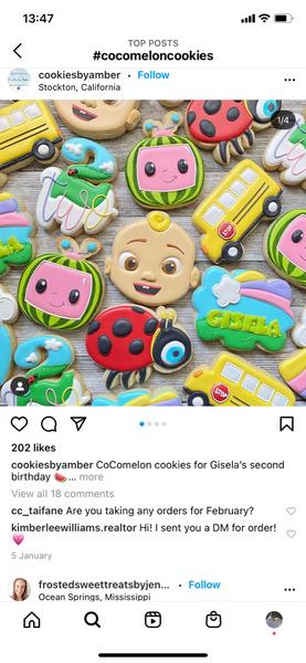 Malované medovníčky. Udělal by mi někdo, prosím?