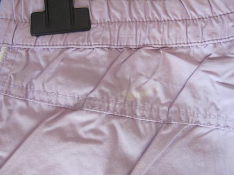 Letní světle fialové 3/4 kalhoty, 146