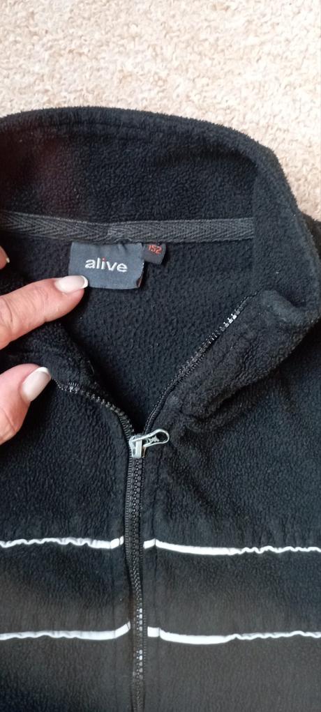 Mikina flauš zn."alive" vel."152", alive,152