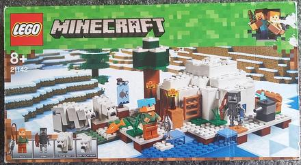 Lego minecraft 21142 - the polar igloo.,