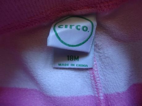 Tepláky 3/4 s pruhy, vel. 86, circo,86