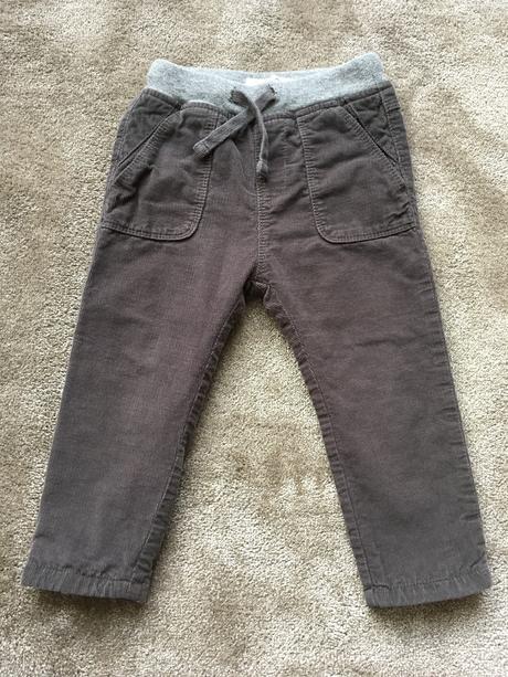 Podšité kalhoty/manžestráky, zara,98