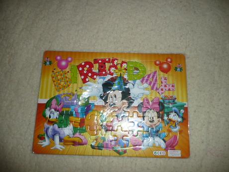 Puzzle minnie mickey 48 dílků, 