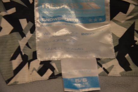 Lyžařská zimní bunda 110/116, 116