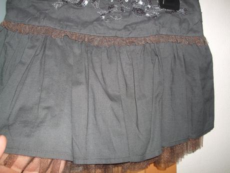 Suknička s volánom a flitrami next, next,110