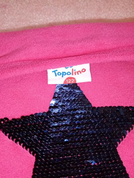 Teplá mikina s flitrovým měnícím se obrázkem, topolino,122