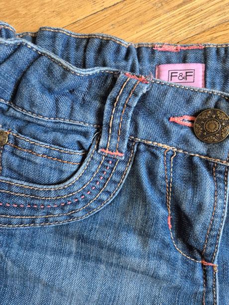 Riflové šortky, f&f,122