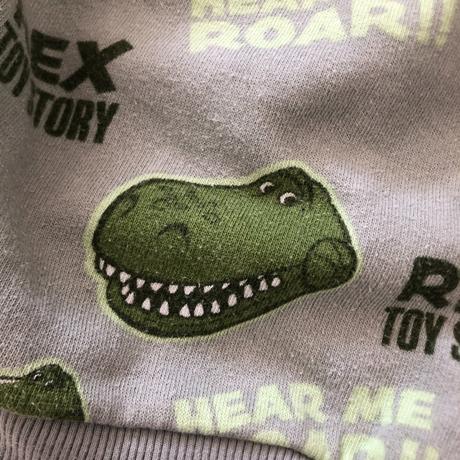 Zelená mikina s dinosaury, george,98