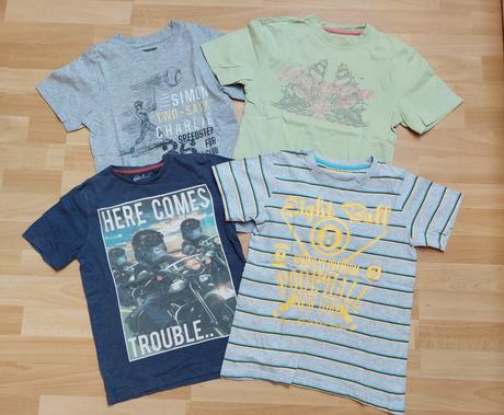 Trička 4 ks, cherokee,140