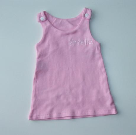 P235 růžové bavlněné šaty vel. 62, 62