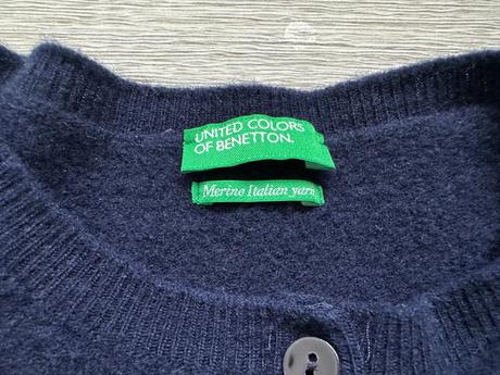 Dívčí vlněný svetr united colors of benetton,v.134, benetton,134