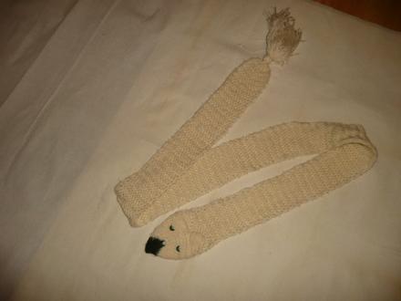 Šála dětská liška 150 cm retro, 110