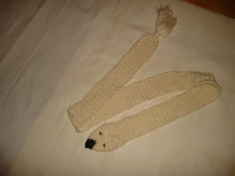 Šála dětská liška 150 cm retro, 110