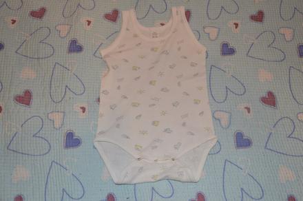 Slabé bavlněné tílkové body, 80