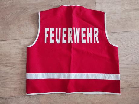 Karnevalový kostým, vesta hasič vel. 7 - 9 let, 