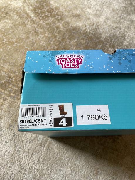 Dívčí zimní boty zn. skechers vel. 36, skechers,36