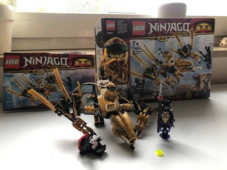 Lego ninjago 70666 zlatý drak,