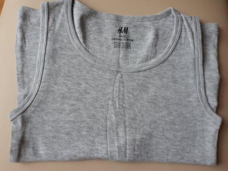 Tílko h&m organická bavlna vel. 110-116, h&m,110