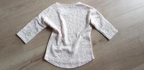 Tričko se srdíčky vel. 116 délka 50cm, šířka 34cm, f&f,116