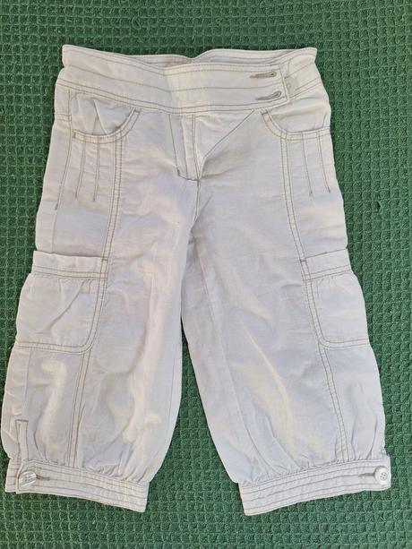 Lněné šortky kraťasy vel. 122, next,122