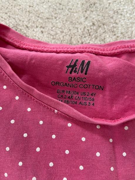 Letní šaty, h&m,98