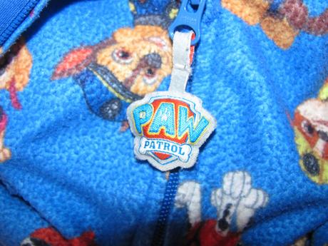 Fleecový overal na spaní paw patrol, 104