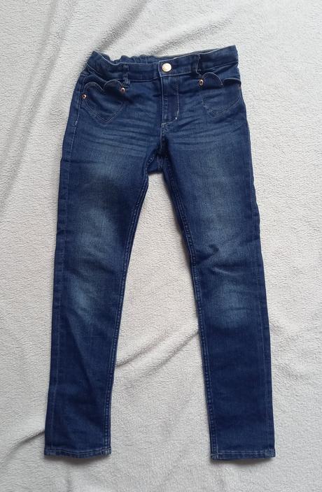 Rifle - džíny s regulací pasu, h&m,128