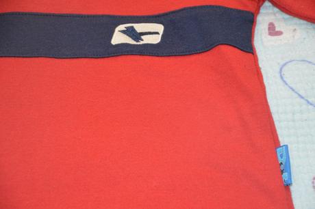 98 červené polo tričko s límečkem, 98