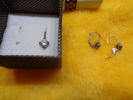 Dětské náušnice stříbro, 