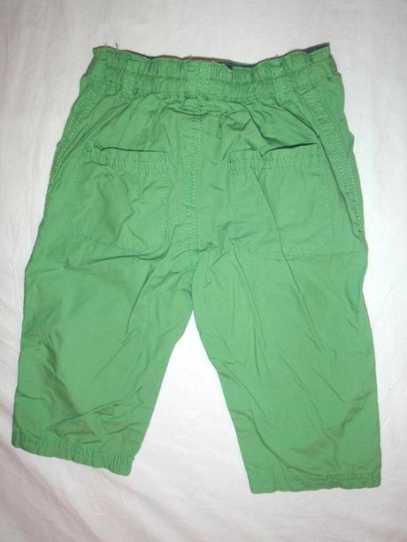 Luxusní komplet tyrkys trička a kalhot - rollky, tu,74