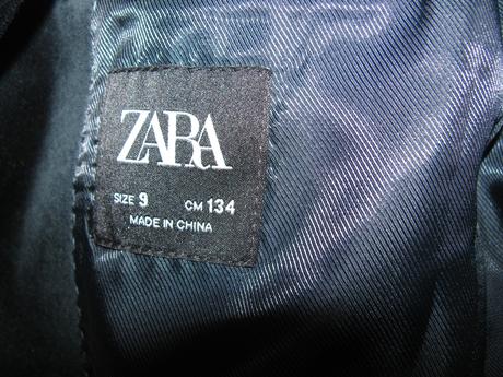 Společenské láhvově zelené velurové sako zara, zara,134