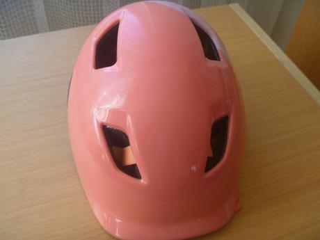 Růžová cyklistická přilba vel. xs (48-52 cm), xs