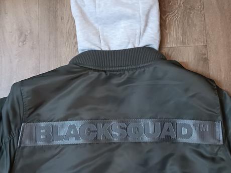 Chlapecký khaki bomber zn. black squad,vel.xs, xs