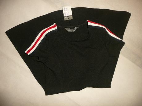 Šaty sportovní vel 122/128 s pruhem, primark,116 / 122