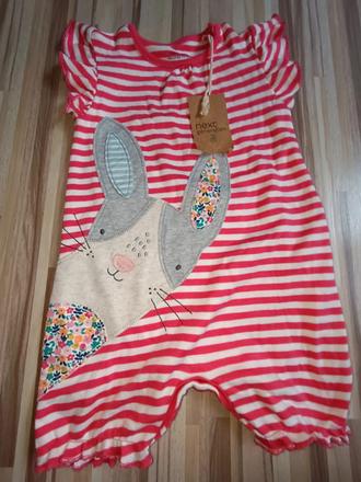 Letní overal se zajíčkem 80 next, next,80