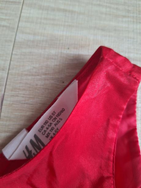 Slavnostní šaty h&m vel 122 a 110, h&m,122