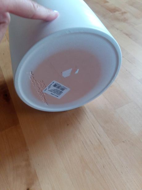 Květináč scheurich panna matný bílý vroubk. 16 cm, 