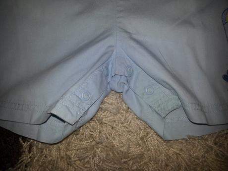 Šortky s laclem, h&m,74