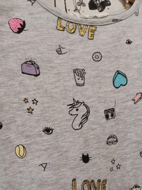 Teplákové šaty h&m 110/116, h&m,116