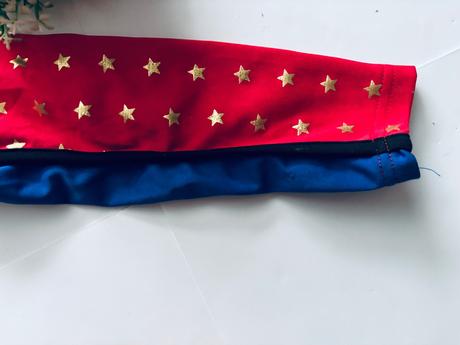 An24/ kostým šaty capitánka america - v.7/8 let, 