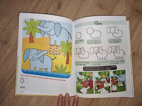 Kniha nauč mě kreslit,