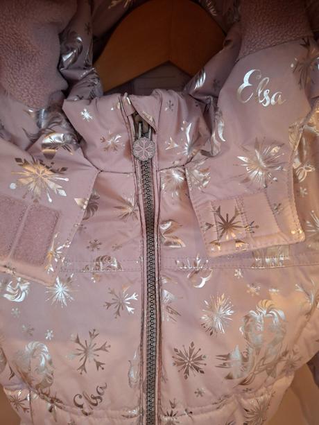 Frozen zimní bundička č.134/140, 134