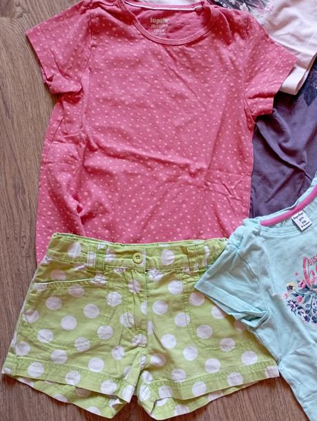 Letní sada pro holku vel. 110/116, 104–116